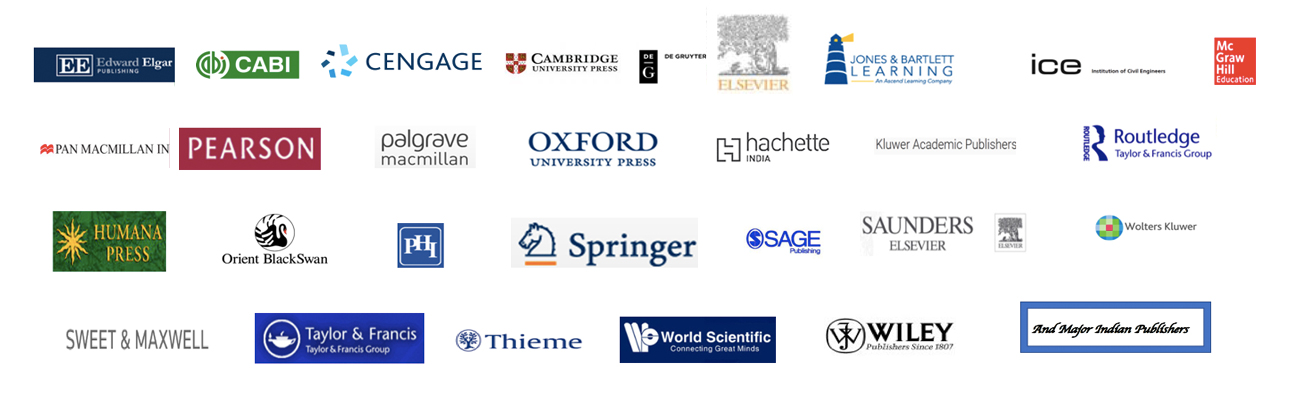 Logos of publishers stocked by TTPP