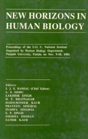 Cover of New Horizons in Human Biology Procedding of the UGC National Seminar